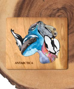 Wooden Puzzle Antarctica Animals